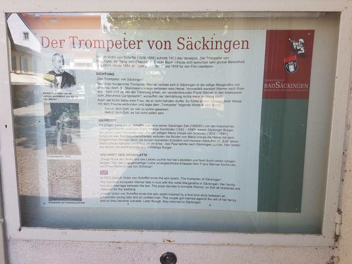 Storchennest Διαμέρισμα Bad Säckingen Εξωτερικό φωτογραφία